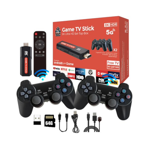 📺 GAME TV STICK 5G – Convierte tu Televisor en una Consola de Juegos