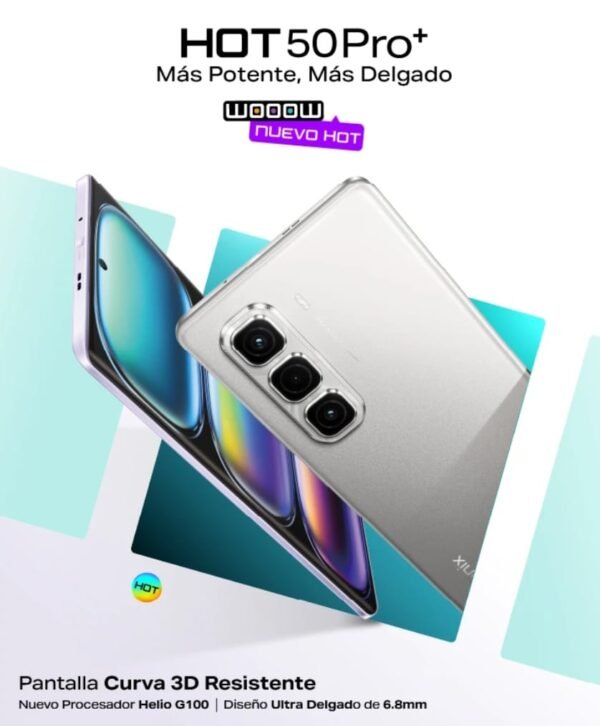 📱 INFINIX HOT 50 PRO PLUS 256GB 8+8RAM – Velocidad y Potencia sin Límites