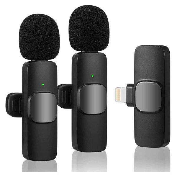 🎤 WIRELESS MICROPHONE K9 – Micrófono Inalámbrico Profesional para Streaming y Grabaciones
