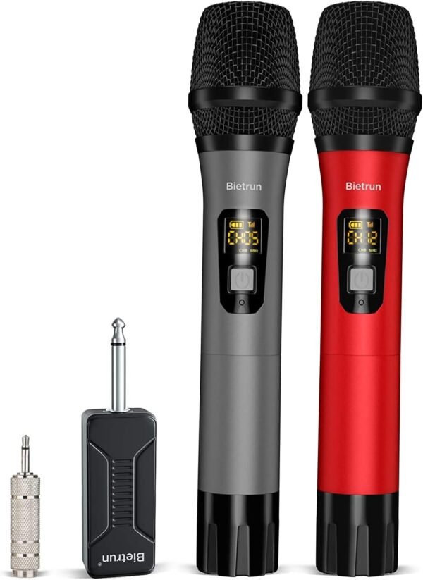 🎤 WIRELESS MICROPHONE SYSTEM – Sistema de Micrófonos Inalámbricos para Profesionales