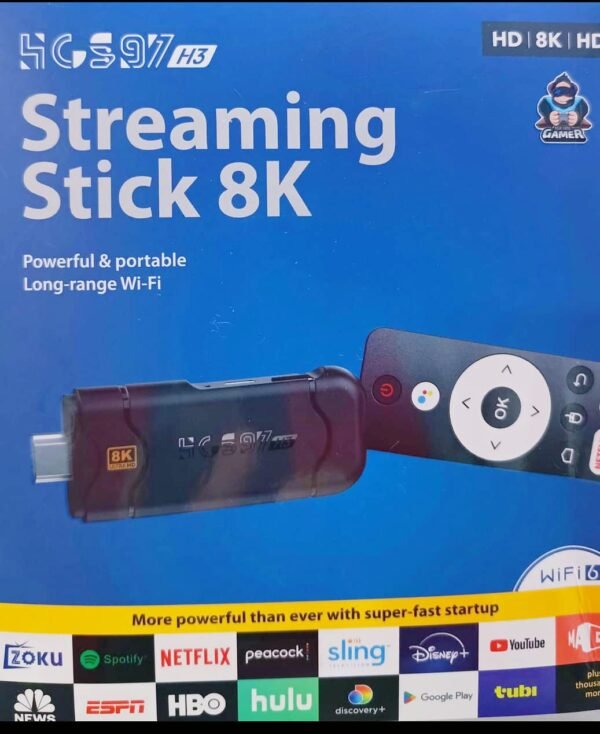 📺 STREAMING STICK 8K – Entretenimiento en Ultra Alta Definición