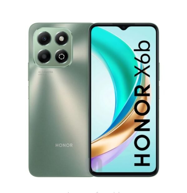 📱 HONOR X6B 128GB 4RAM – Eficiencia y Espacio a un Precio Justo